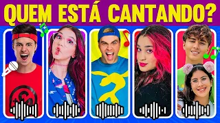 🎵 Adivinhe o YOUTUBER pela MÚSICA | Quem está cantando?