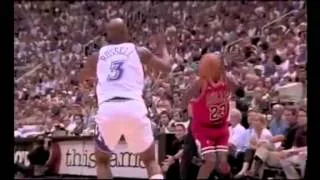 Michael Jordan's Final Shot As A Bulls
