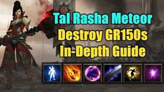 Ultimate Tal Rasha Meteor Guide - THE Build of Season 28, How to Push GR150 Solo & Group