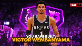 The Most META Victor Wembanyama BUILD In NBA 2K24! + NEW PATCH JUMPSHOT