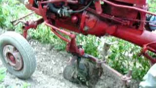 Farmall Cub Hilling Potatoes - 2009 Vid#2