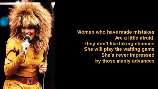 I Don't Wanna Lose You by Tina Turner (Lyrics)