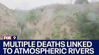 Multiple deaths linked to atmospheric rivers in California