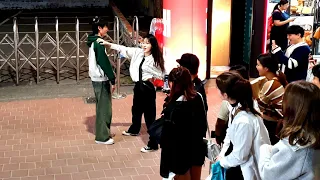 [STREET ARTIST] YU KAGAWA. INTERACTIVE HONGDAE BUSKING. 240502.