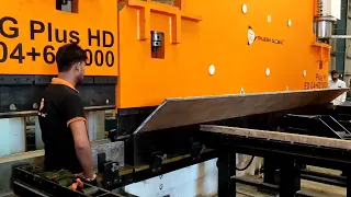 INDIA'S Largest CNC Pressbrake Installed At Customer Site