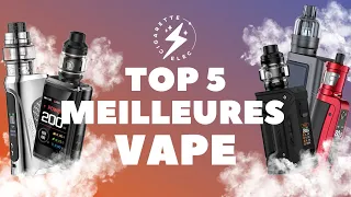 Top 5 des Meilleures e-cigs de 2023 ! Quelle cigarette électronique choisir ?