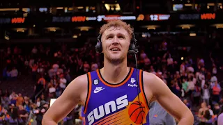 Phoenix Suns center Jock Landale postgame interview vs Warriors, October 25, 2022