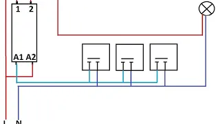 Podstawy elektryki - przekaźnik bistabilny.