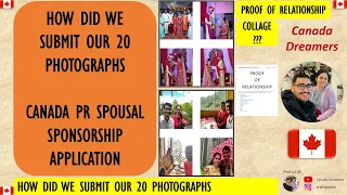Proof of Relationship - Our 20 Photographs - Canada PR - Spousal Sponsorship