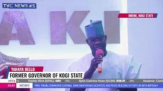Residents Of Okene Give Former Governor Of Kogi State, Yahaya Bello Rousing Welcome