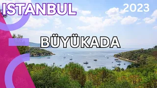 İstanbul Büyükada (Princes' Islands) Walking Tour September 2023 (4k 60fps)
