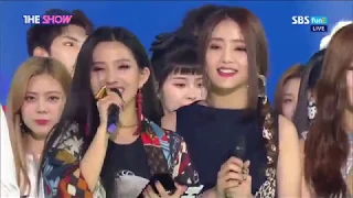 (G)I-DLE Winning Stage "HANN" The Show (9/4/2018)