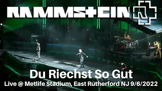 Rammstein - Du Riechst So Gut LIVE @ Metlife Stadium East Rutherford NJ 9/6/2022