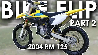 MY BIGGEST FLIP YET!!! / 2004 Suzuki RM 125