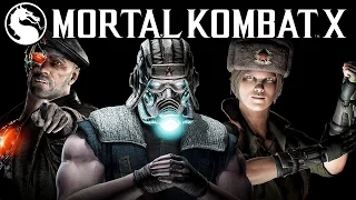 Mortal Kombat X -  Kold War. Обзор Новых Скинов!