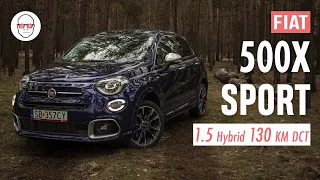 Fiat 500X Sport YachtClub Capri 1.5 Hybrid T4 130 DCT FWD test PL Pertyn Ględzi