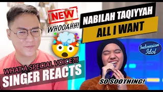 Kata Bunda Maia Suara Nabilah Bisa Ngenakin Lagu | Elimination 3 | Indonesian Idol 2023 | REAKSI