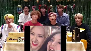 bts reaction to Chaennie tiktok part3