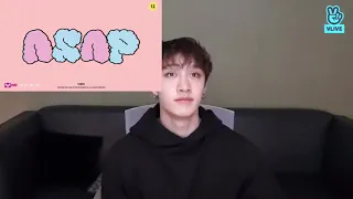 [ENG SUB] 210502 Stray Kids Chan listening to STAYC’s ASAP