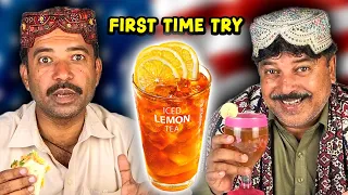 Tribal People Try Iced Tea For The First Time!