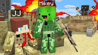 How Mikey & JJ Became War in Minecraft Challenge (Maizen Mazien Mizen)