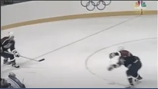 Bill Guerin Goal - USA vs. Finland, 2002 Olympics Round Robin