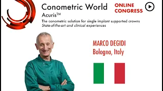 1 - Conometric World Congress  - Dr Degidi Marco