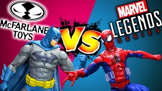 McFarlane Toys vs. Marvel Legends - The Ultimate Comparison