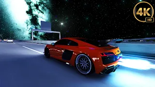 Audi R8 Coupe V10 AWD GT | Midnight Shutoko | Assetto Corsa | 4K