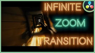 How To Make The Infinite Zoom Transition | DaVinci Resolve 17 |