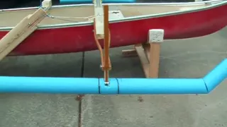 Homemade Sail Rig for Canoe