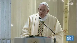 Papa Francesco, omelia a Santa Marta del 16 maggio 2020