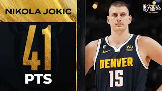 Nikola Jokic GOES OFF For 41 PTS vs Heat! | #NBAFinals presented by YouTube TV