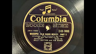 Whoopee - Film Songs Medley - Billy Cotton and His Band - Columbia DB 382