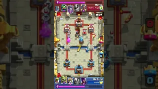 Clash Royale Mega Deck Challenge  Draw Match ( Rare Matchup in CR) 🔥