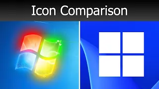 Windows 7 vs Windows 11 Icons!