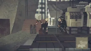 Nier Automata End of YoRHa edition - early resistance camp skip (get pod B early)