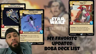 My Favorite Updated Boba Fett Deck List Star Wars Unlimited