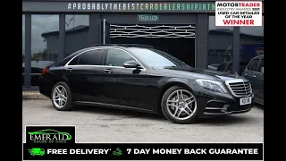 2017 17 MERCEDES-BENZ S-CLASS 3.0 S 350 D L AMG LINE 4D 255 BHP/KOI7 MYL