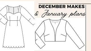 December Makes and January Plans