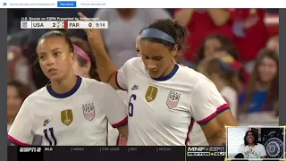 INTERNATIONAL FRIENDLY: USA VS. PARAGUAY #AFH Commentary #USWNT (what did you expect)😅