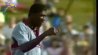 Joel Garner Taking Two World Class Catches in a Match Rare Video