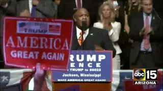 FULL: Pastor Mark Burns MAGA's so hard at Donald Trump Mississippi rally