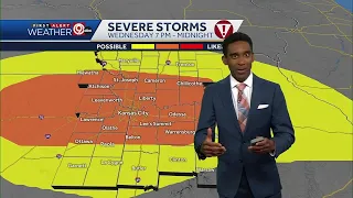 Severe storms tonight in the Kansas City metro