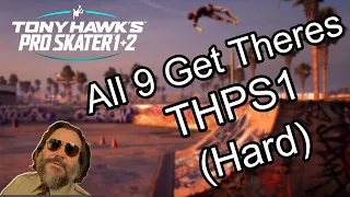 Tony Hawk's Pro Skater 1 + 2 - All 9 (Hard) Get Theres in THPS1(Trophy Guide)