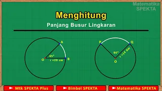 Cara Menghitung Panjang Busur Lingkaran