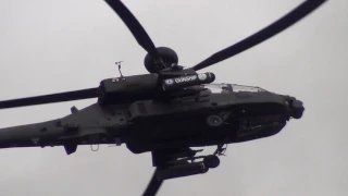 Royal Army Apache Role Demo @ RIAT Fairford 16-07-2017