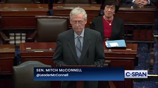 Sen. Mitch McConnell (R-KY): "This will be my last term as Republican leader of the Senate."