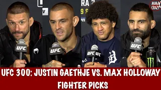 UFC 300: Justin Gaethje vs. Max Holloway Fighter Picks