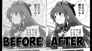 How to clean manga